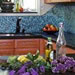 Sea and garden kitchen overview